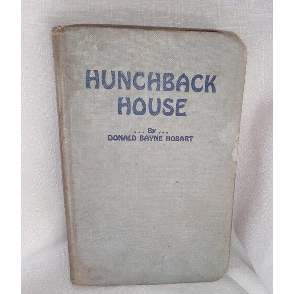 1929 Hunchback House by Donald B Hobart VERY RARE 1ST EDITION - Picture 1 of 11